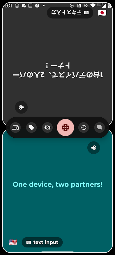 Janis Translate Screen